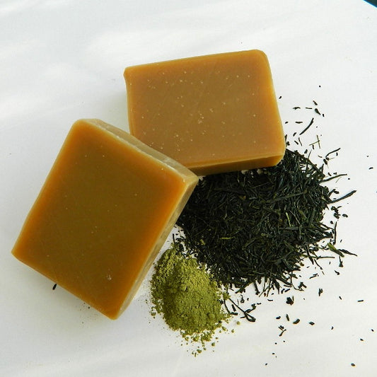 Organic Vegan Green Tea Face Soap