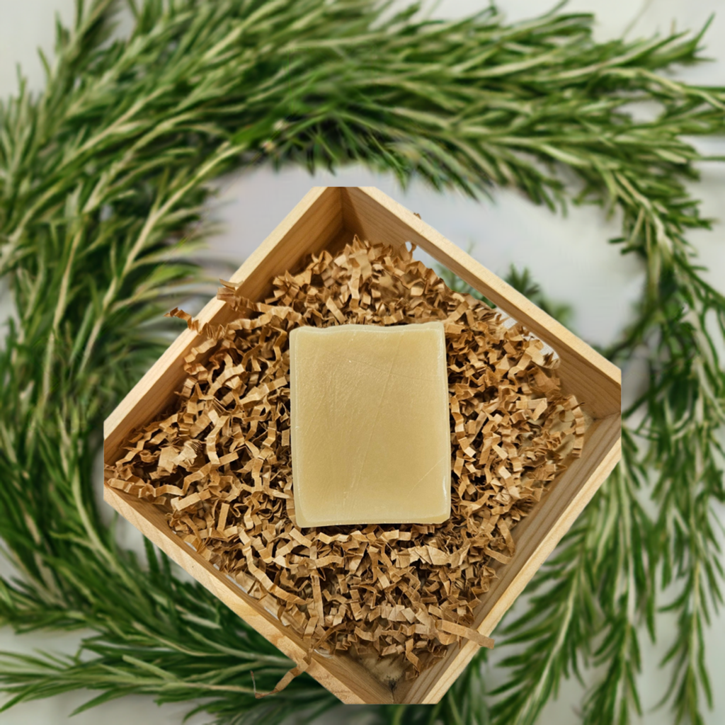 Organic Vegan Rosemary Hair Soap