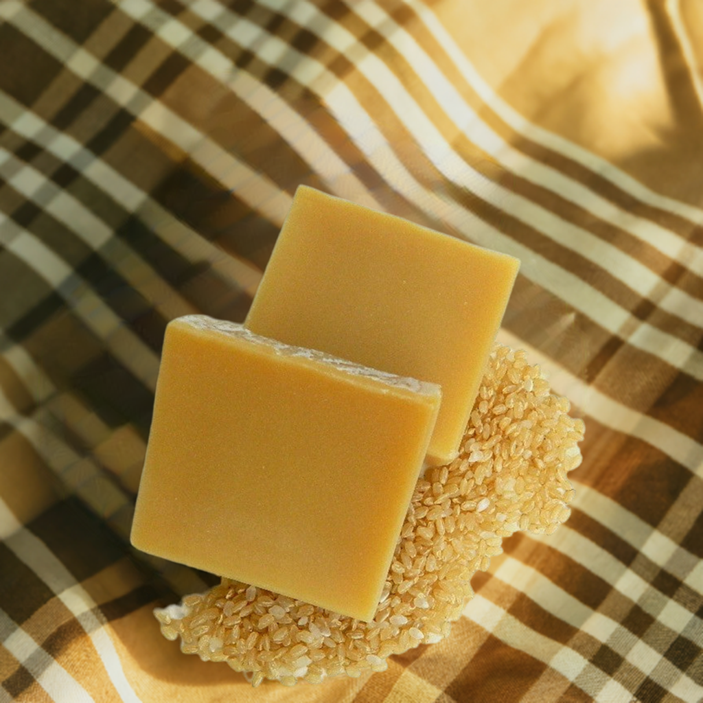 Organic Vegan Brown Rice Milk Soap