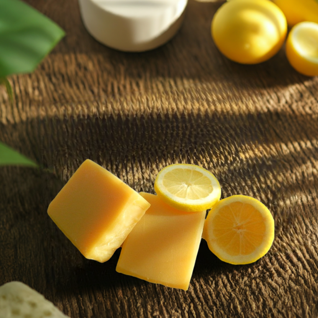 Organic Vegan Lemon Face Soap