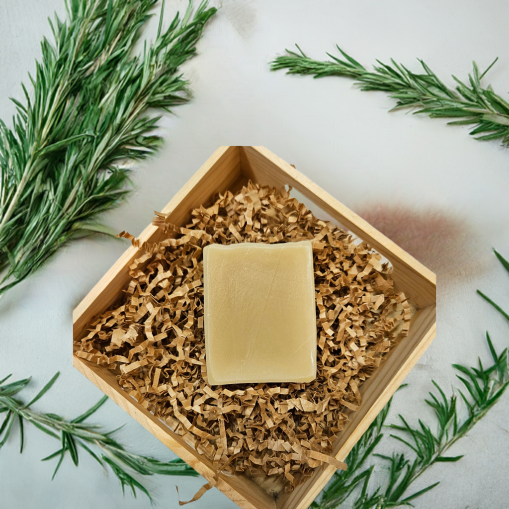 Organic Vegan Rosemary Hair Soap