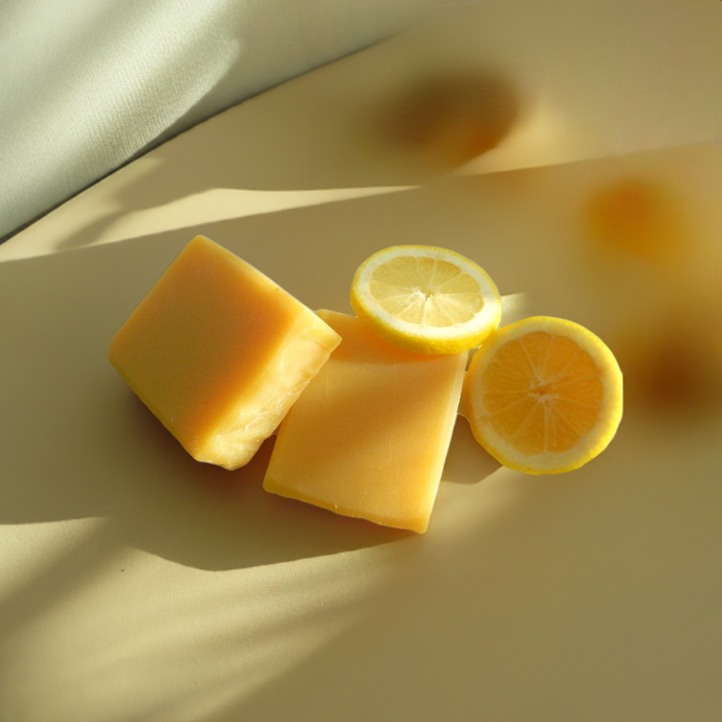 Organic Vegan Lemon Face Soap